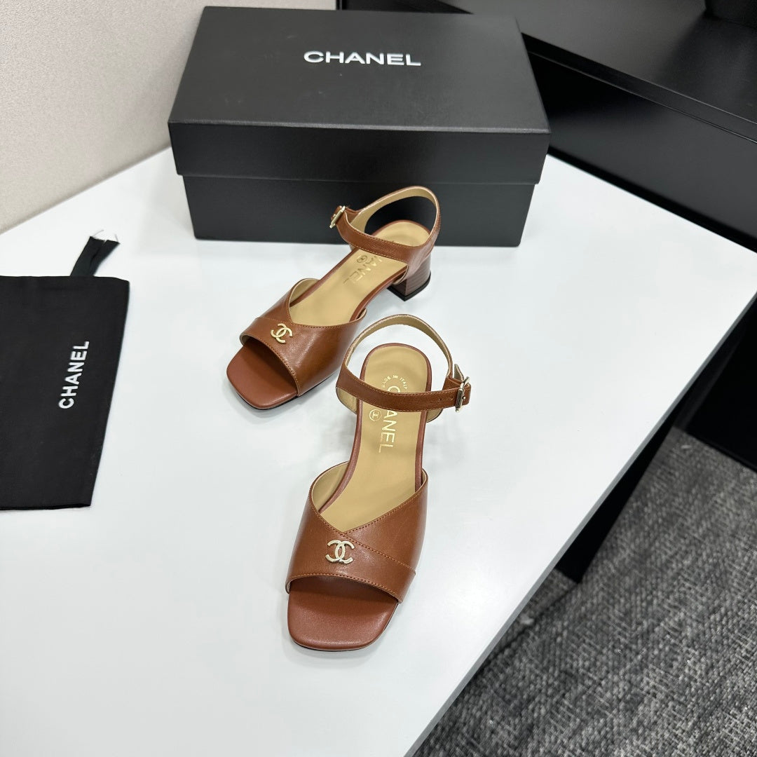 CC 2026 Mary Jane Sandals 45 Brown Cowhide 668112