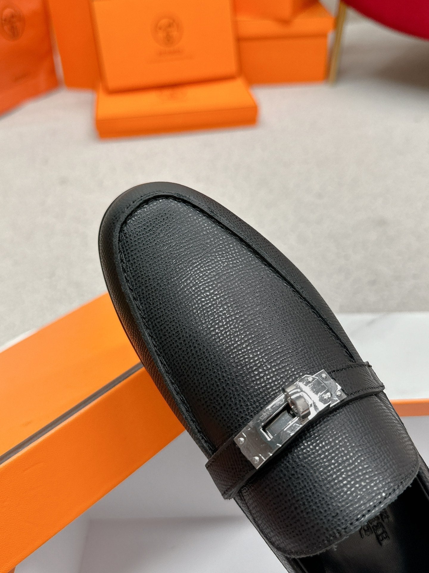 HM Loafer Grained Leather 859377