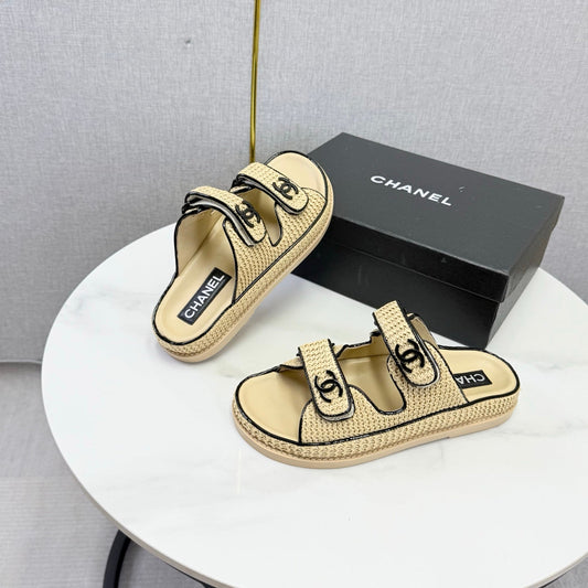 Chanel 2026 Slipper Woven Sheepskin 904539