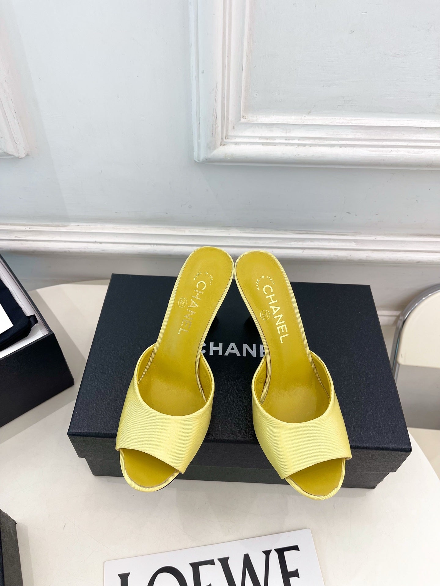 Chanel 2026 Mary Jane High Heels 9cm Lambskin Sheepskin Leather 832335