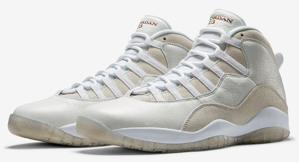 Jordan 10 Retro Drake OVO White Sneakers - Modern Classic
