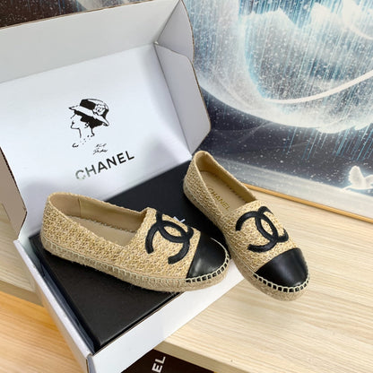Chanel 2026 New Espadrilles Tweed Leather 824945