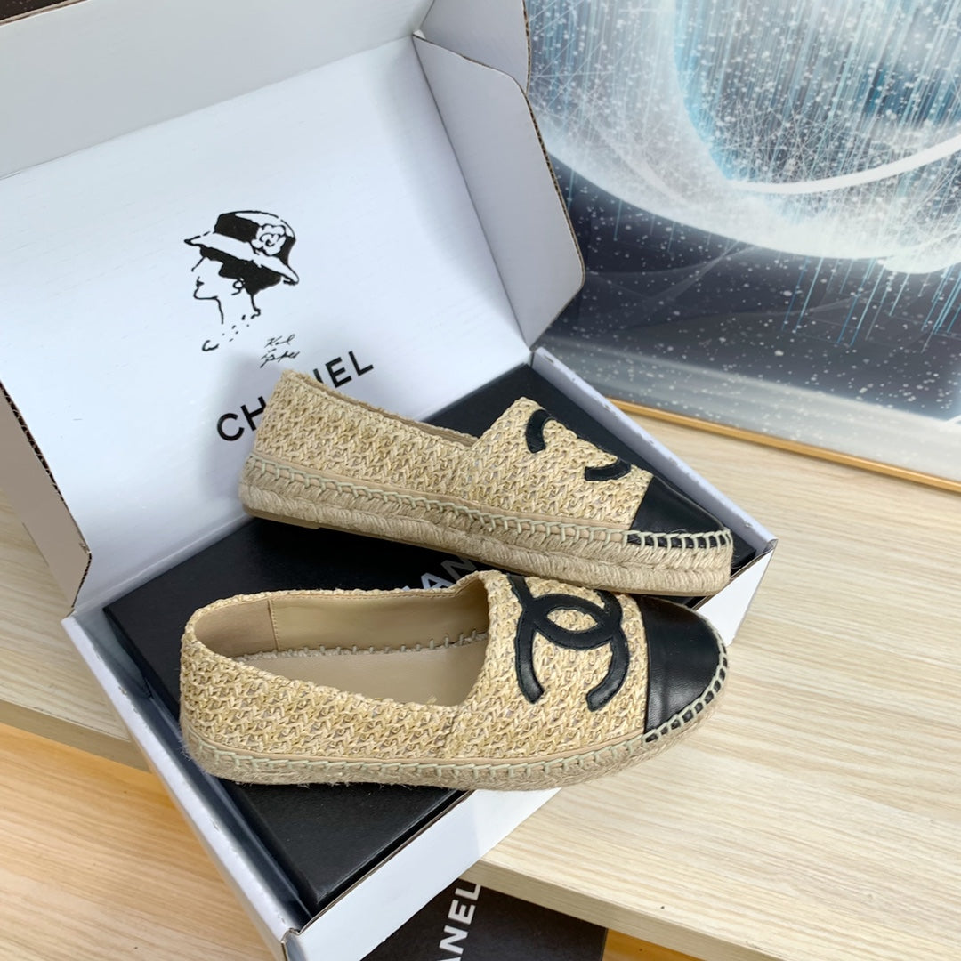 Chanel 2026 New Espadrilles Tweed Leather 824945