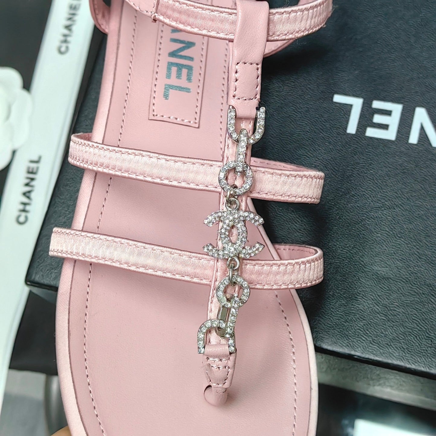 Chanel 2026 Strappy Sandal Lambskin 712318