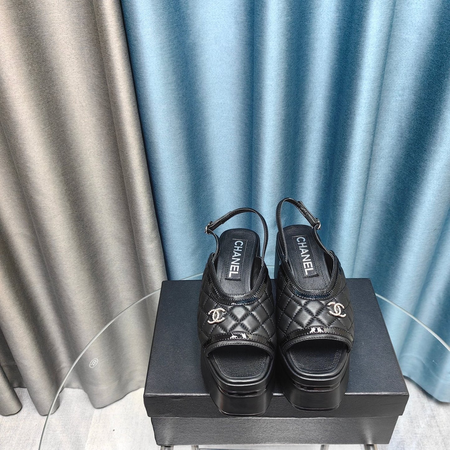 Chanel 2026 Platform Sandal Cowhide 712347