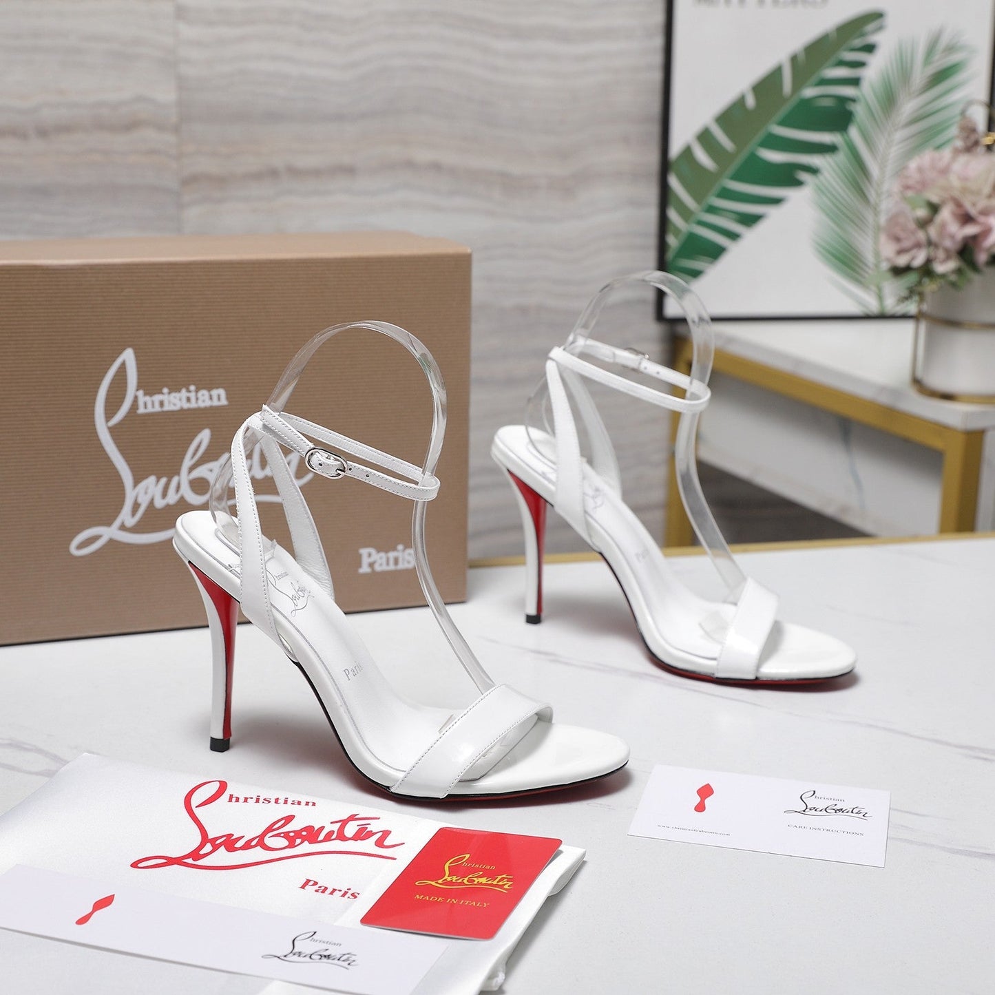 CL Mis Z 100mm Sandal Patent Leather 863982
