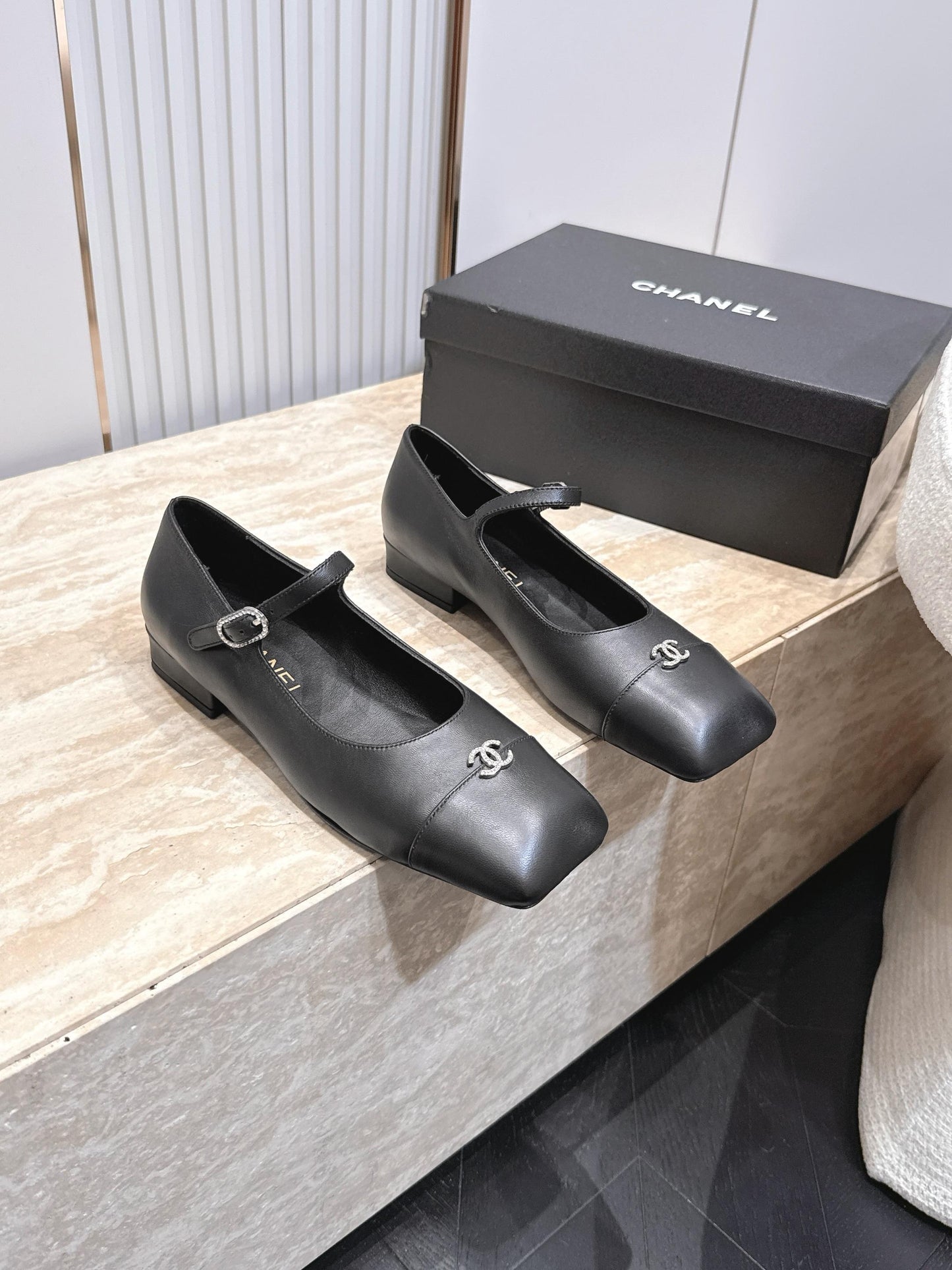 Chanel 2026 Ballet Flat 25mm Suede Calfskin 899012