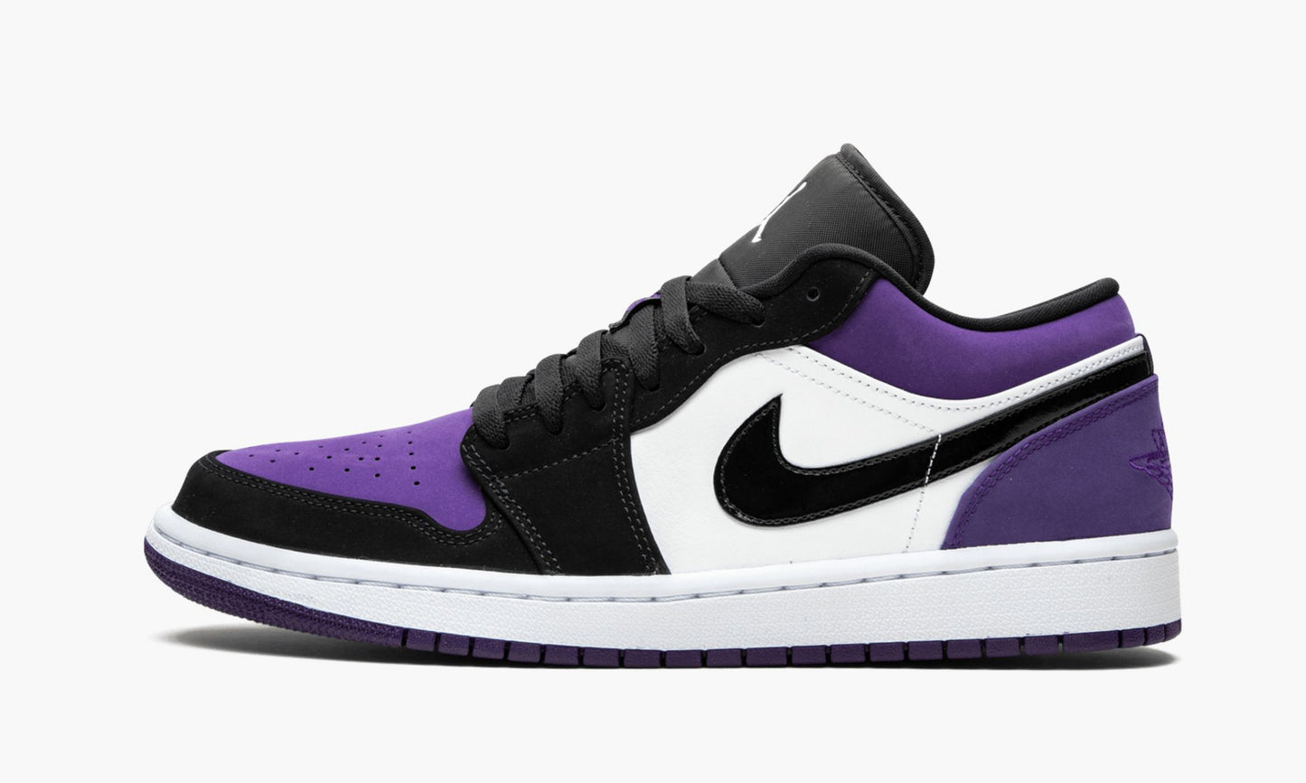 Air Jordan 1 Low Light Smoke Grey Sneakers - Cushioned Stride