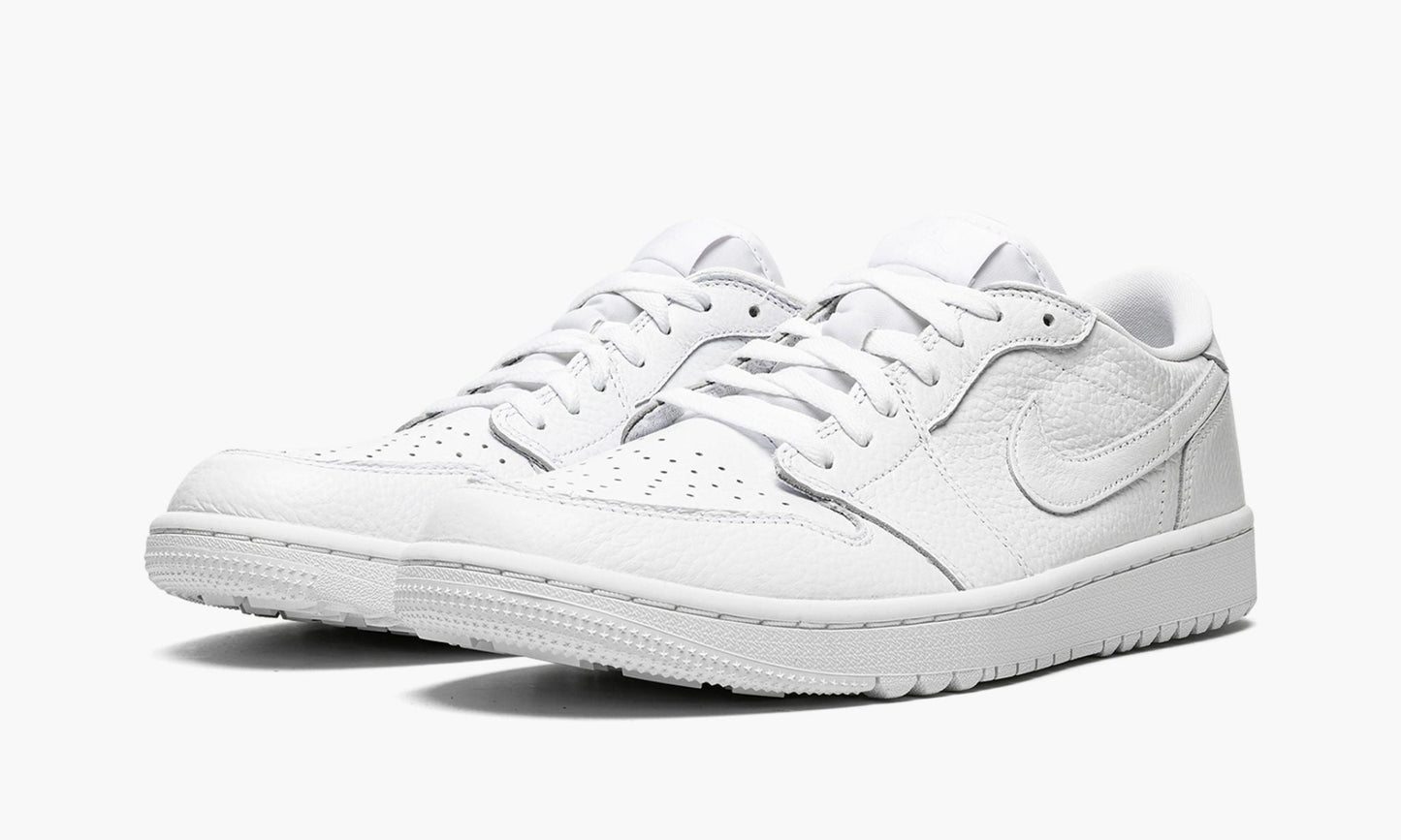 Air Jordan 1 Low Golf Triple White Sneakers - Retro Runner