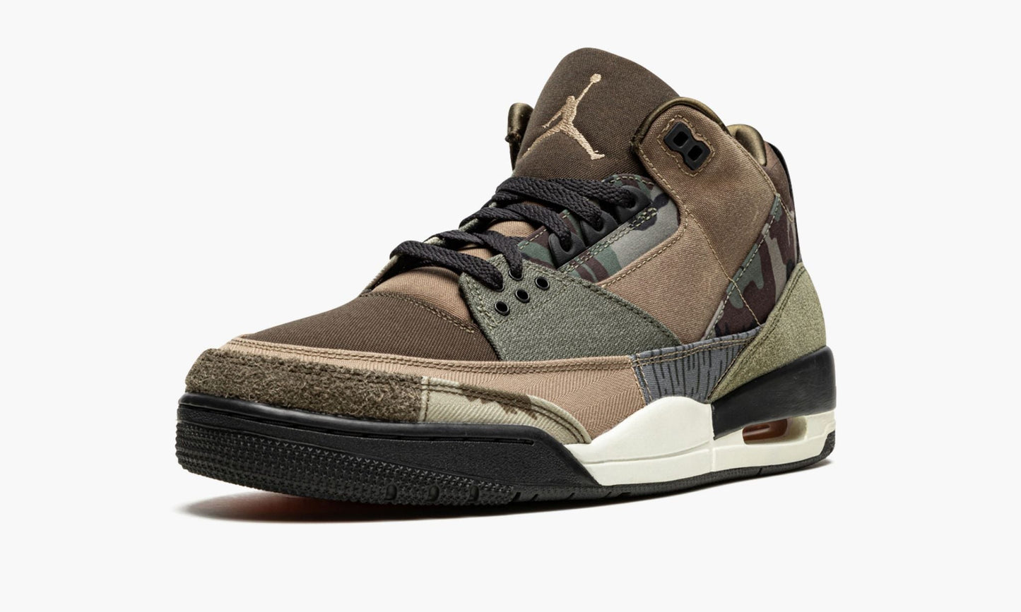 Air Jordan 3 Patchwork Camo Sneakers - Streetwear Essential