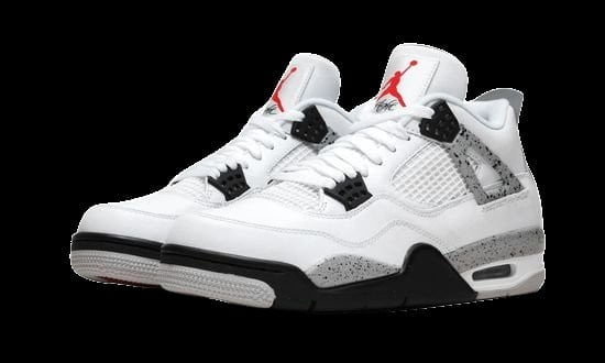 Air Jordan 4 Retro OG White Cement 840606 Sneakers - Fresh Drop