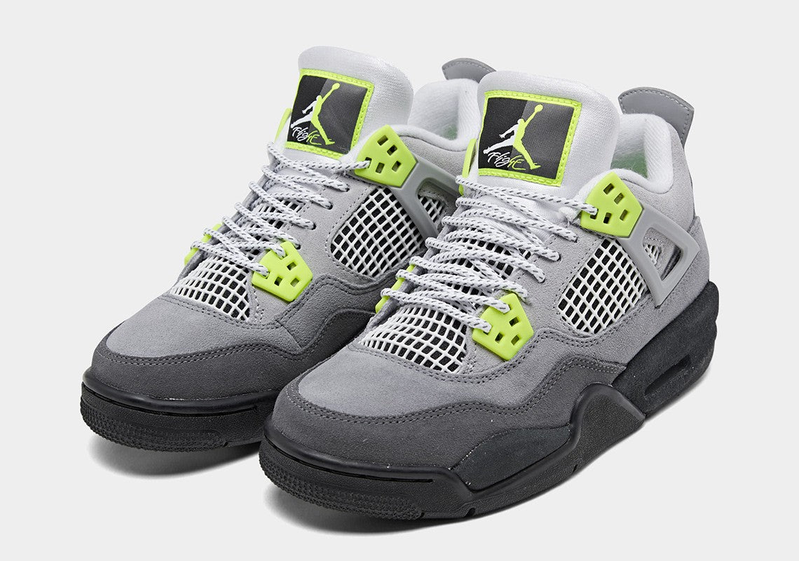 Air Jordan 4 Retro SE Neon 95 CT5342 Sneakers - Collaboration Release