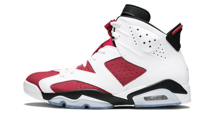 Air Jordan 6 Retro Carmine Sneakers - Basketball Legend