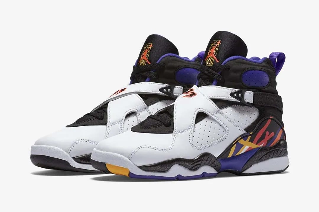 Air Jordan 8 Retro Three Peat Sneakers - Hype Release | Trending Sneakers