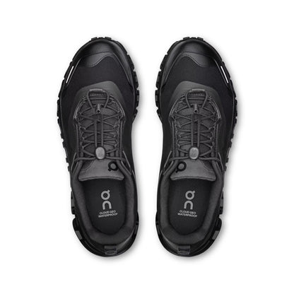 ON Women's Cloud 6 Geo Waterproof Black/Black