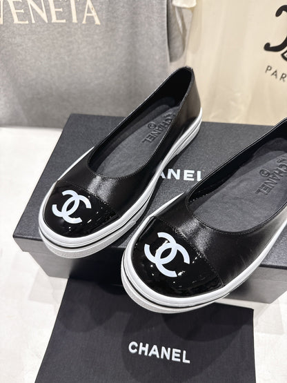 Chanel 2026 Round Toe Flat Mary Jane Shoe Calfskin 713013