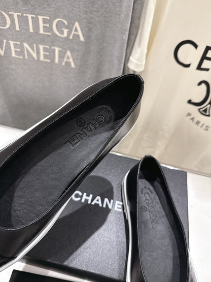 Chanel 2026 Round Toe Flat Mary Jane Shoe Calfskin 713013
