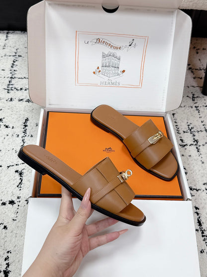 Hermes 2026 Giulia Sandal Calfskin