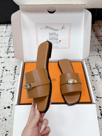 Hermes 2026 Giulia Sandal Calfskin