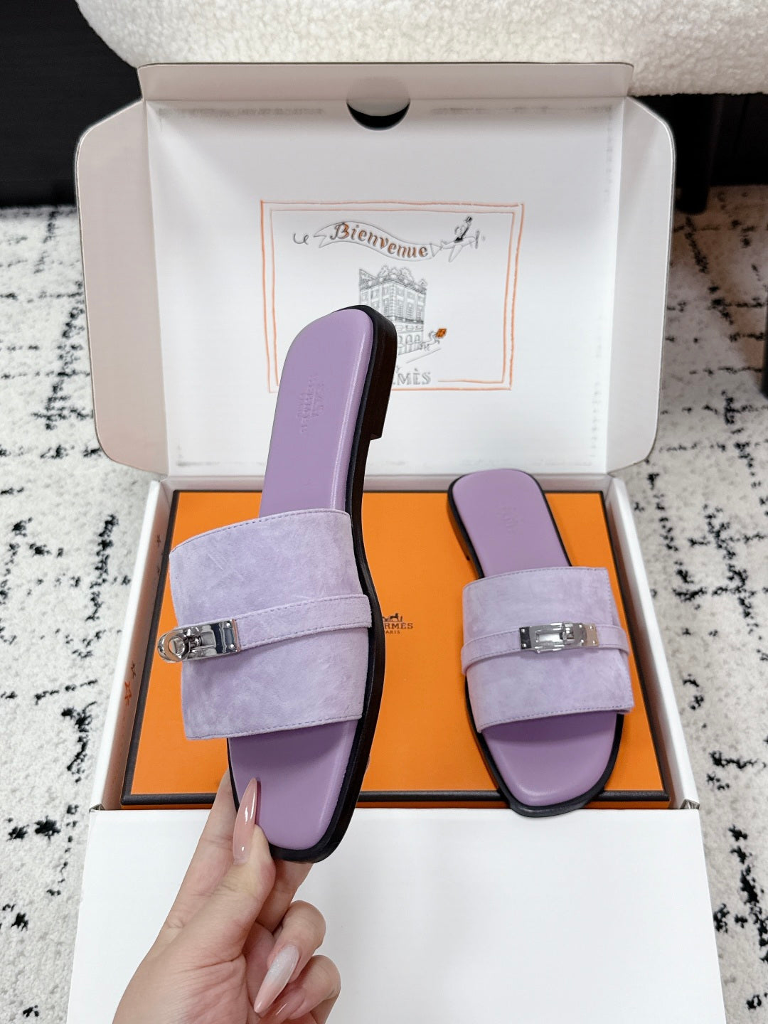 Hermes 2026 Giulia Sandal Calfskin