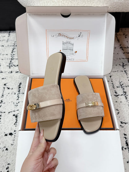 Hermes 2026 Giulia Sandal Calfskin
