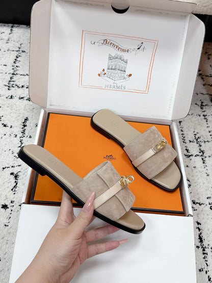 Hermes 2026 Giulia Sandal Calfskin
