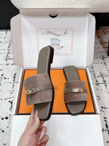 Hermes 2026 Giulia Sandal Calfskin
