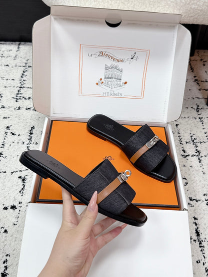 Hermes 2026 Giulia Sandal Calfskin