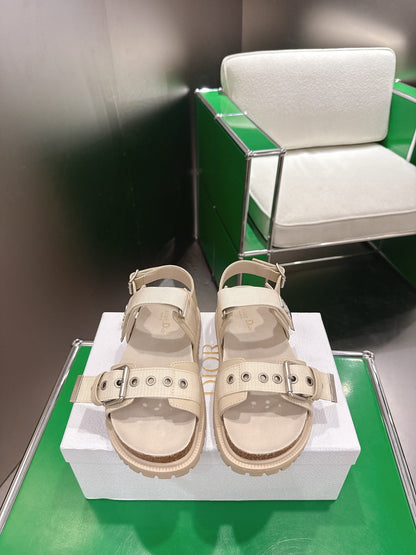 Dior 2026 Dioract Sandal Fabric Cowhide 718705