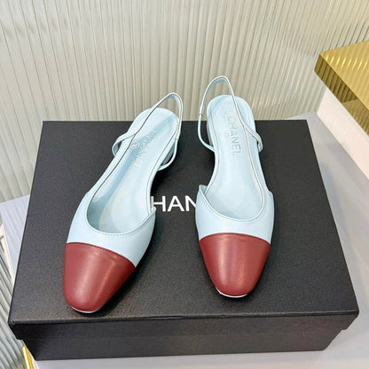 Chanel 2026 Classic Slingback Flats 10mm Sheepskin 781046