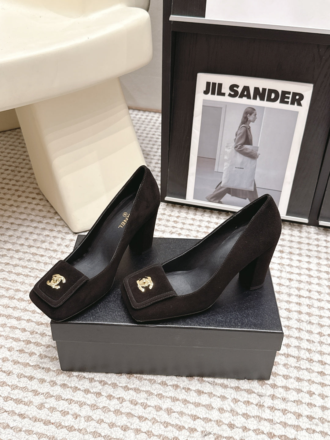 Chanel 2026 Pump Suede and Lambskin