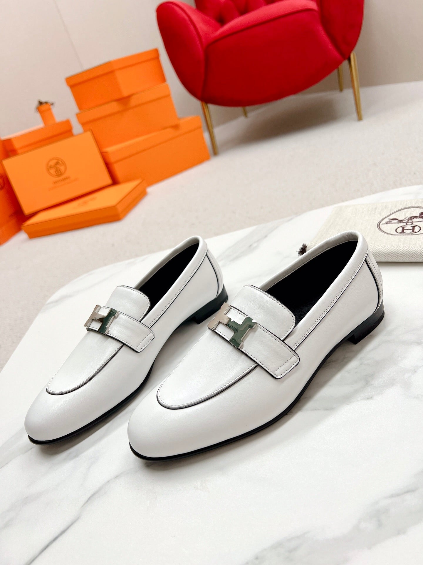 HM Loafer Suede Leather 859396