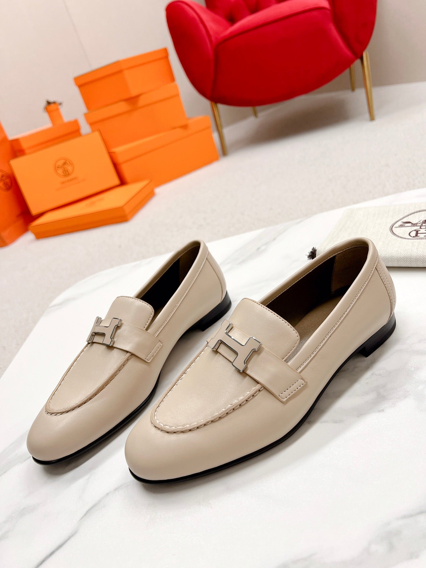 HM Loafer Suede Leather 859396