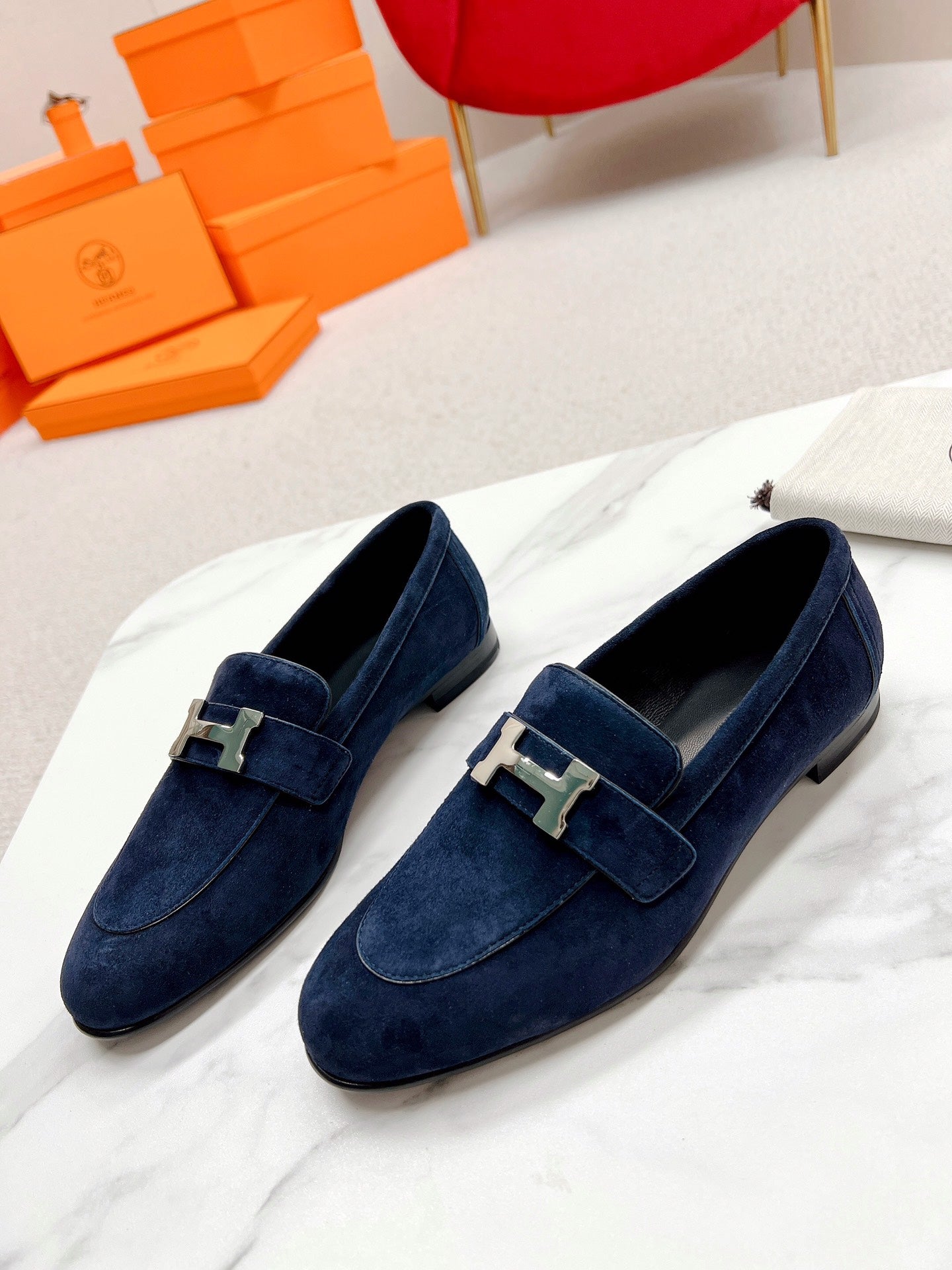 HM Loafer Suede Leather 859396