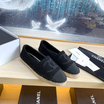Chanel 2026 New Espadrilles Tweed Leather 824945