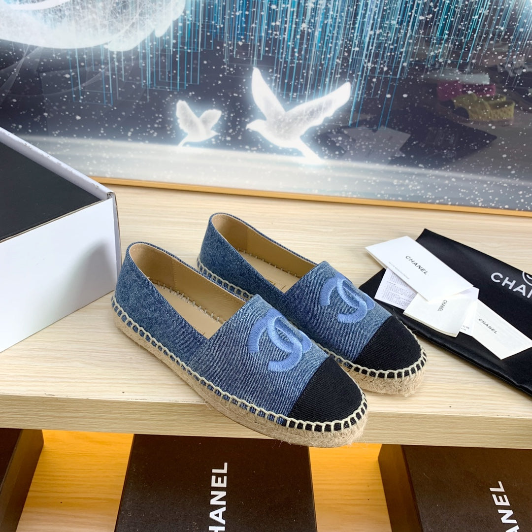 Chanel 2026 New Espadrilles Tweed Leather 824945