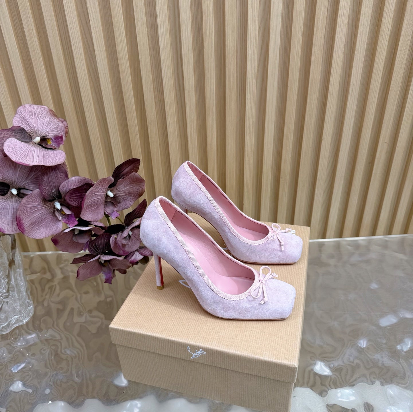 Christian Louboutin 2026 Cassia Nodo 100mm Pumps Crepe-Satin 776028