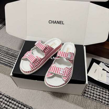 Chanel 2026 Dad Sandals 25mm Fabric 802917
