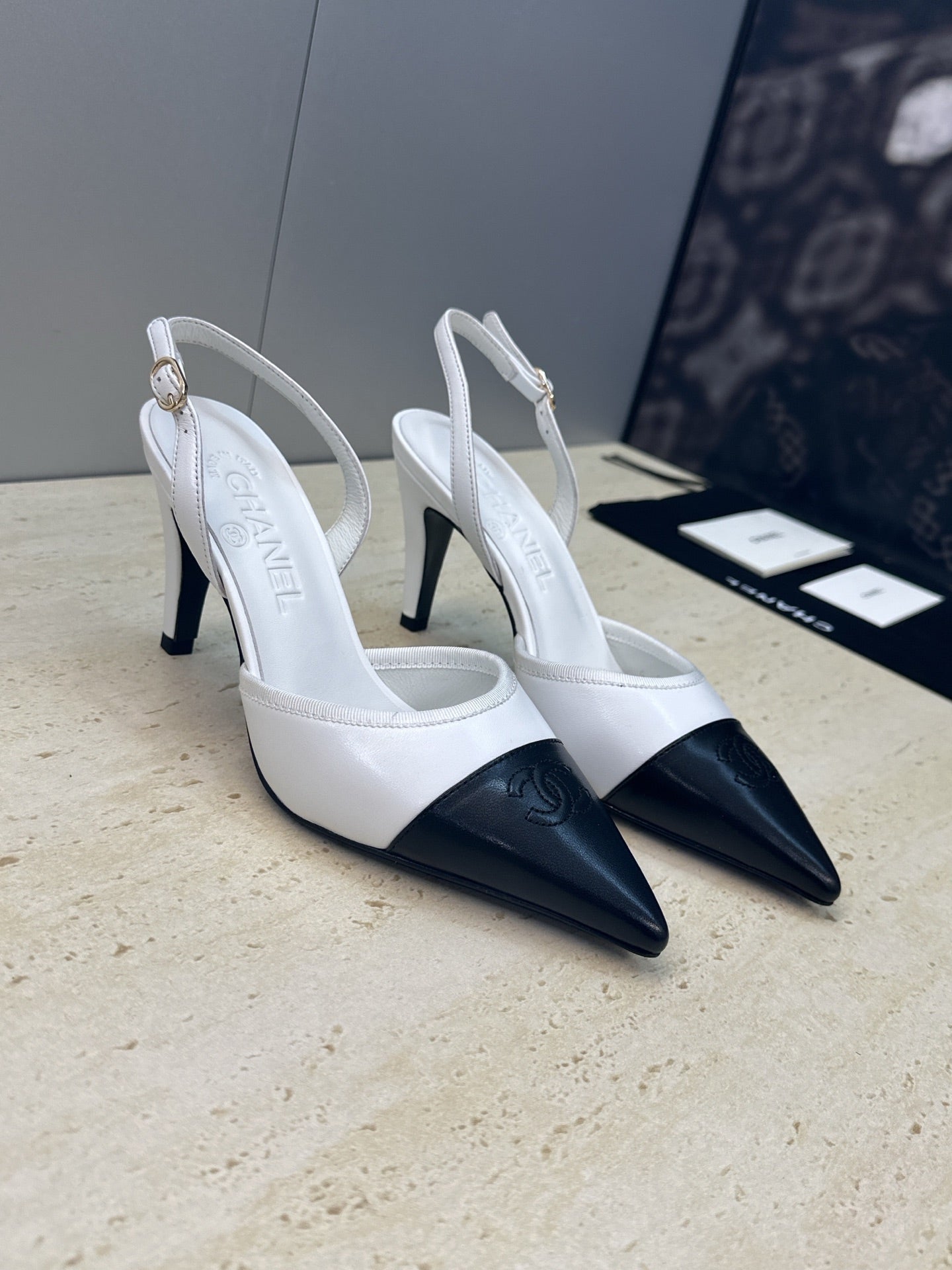 CC 2026 High-Heeled Slingback 80 Sheepskin 700795