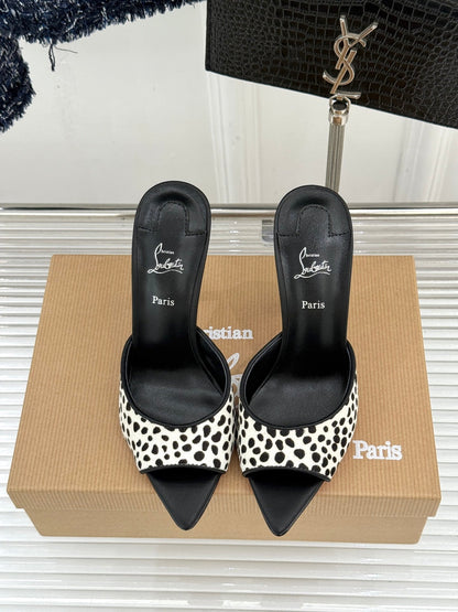 Christian Louboutin 2026 Apostropha High-Heeled Mules 80mm 785429