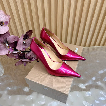 Christian Louboutin 2026 Miss Z 100mm Pumps Pearlescent Patent Leather 776030