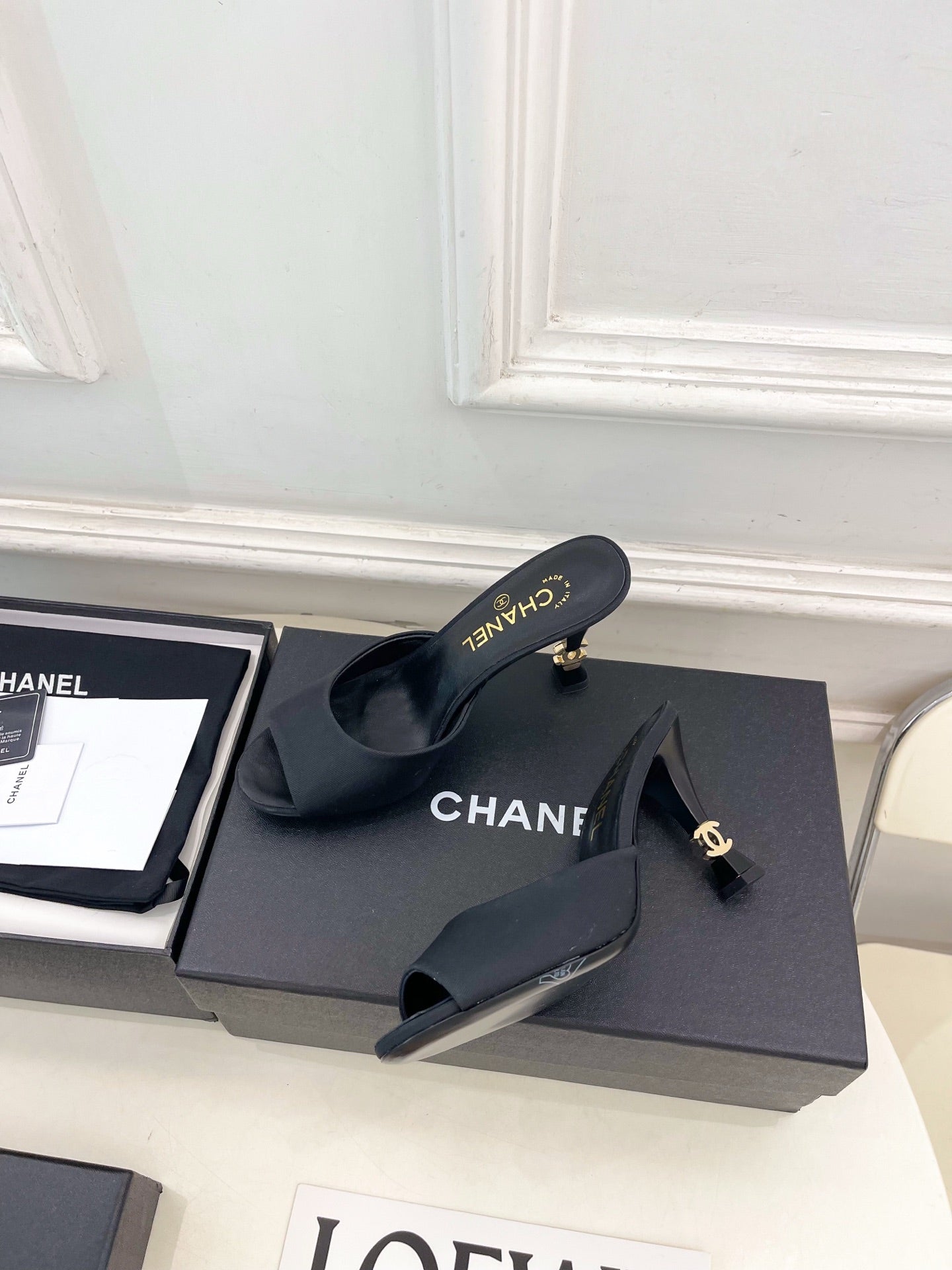 Chanel 2026 Mary Jane High Heels 9cm Lambskin Sheepskin Leather 832335