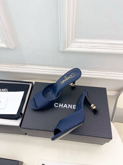 Chanel 2026 Mary Jane High Heels 9cm Lambskin Sheepskin Leather 832335
