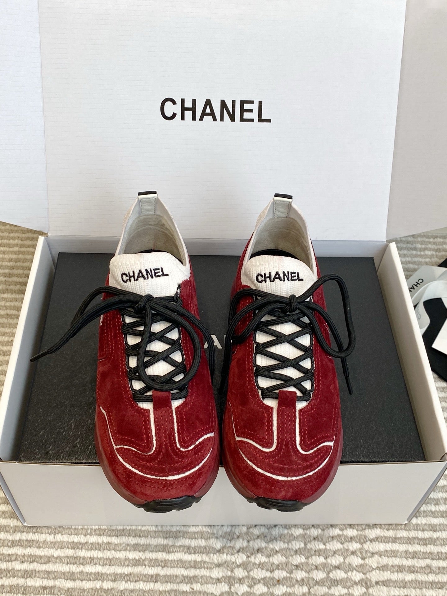 Chanel 2026 Sneaker Suede Calfskin 858560