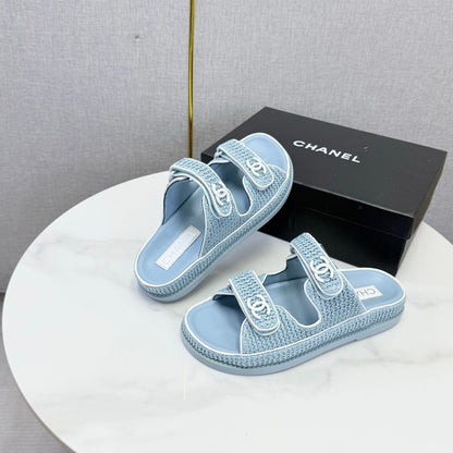 Chanel 2026 Slipper Woven Sheepskin 904539