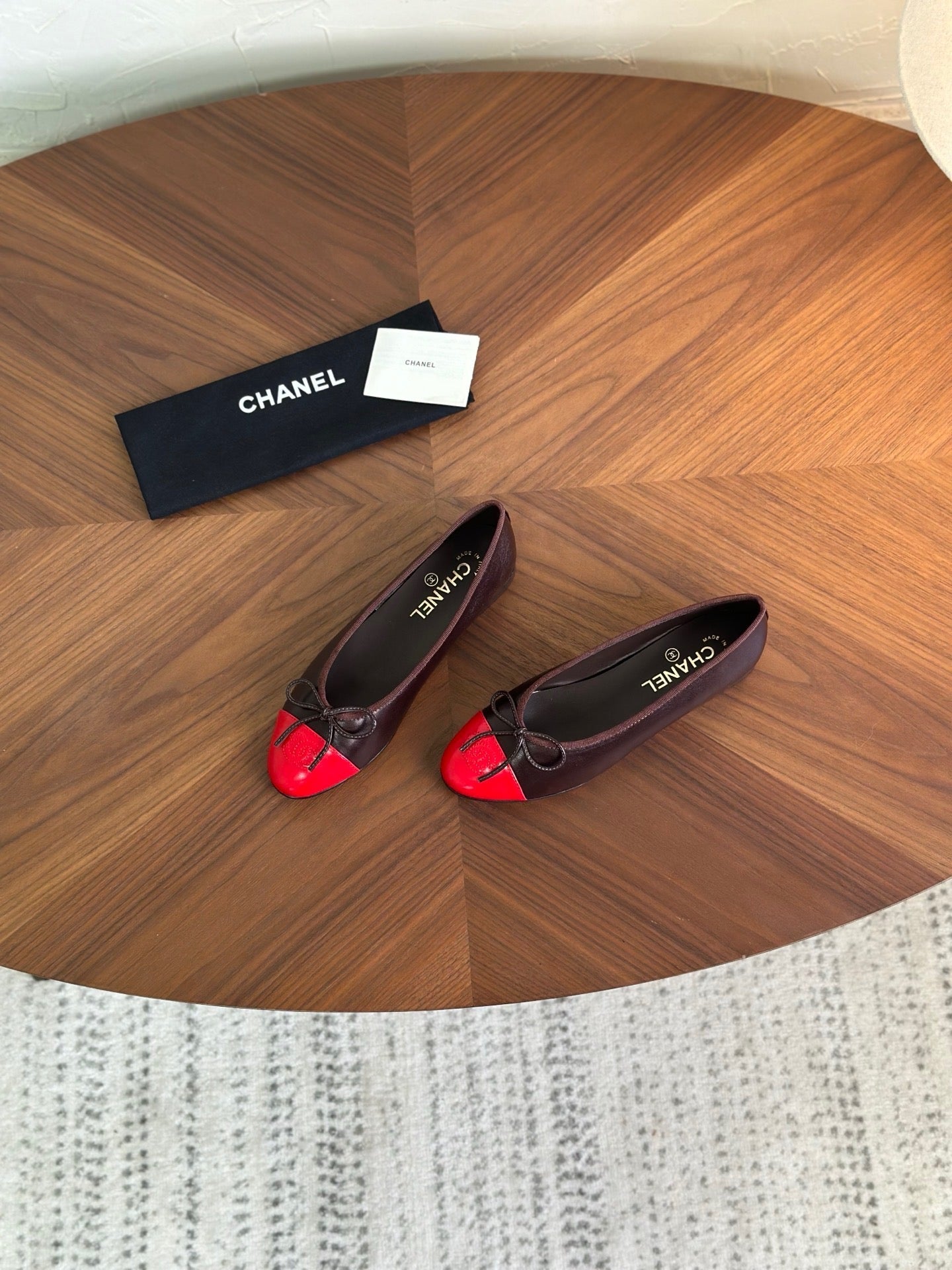 Chanel 2026 Ballet Flat Lambskin And Suede 907860