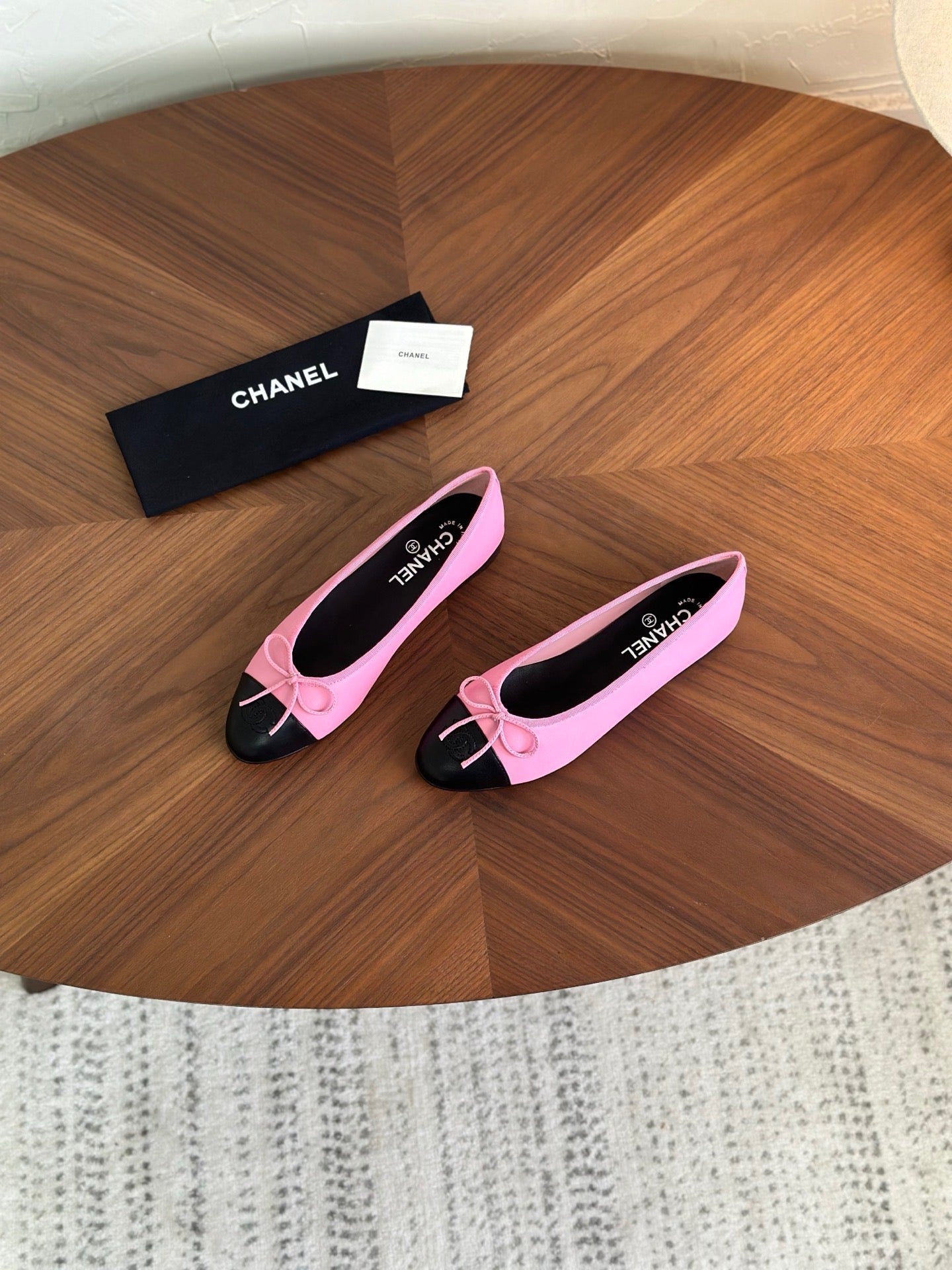 Chanel 2026 Ballet Flat Lambskin And Suede 907860