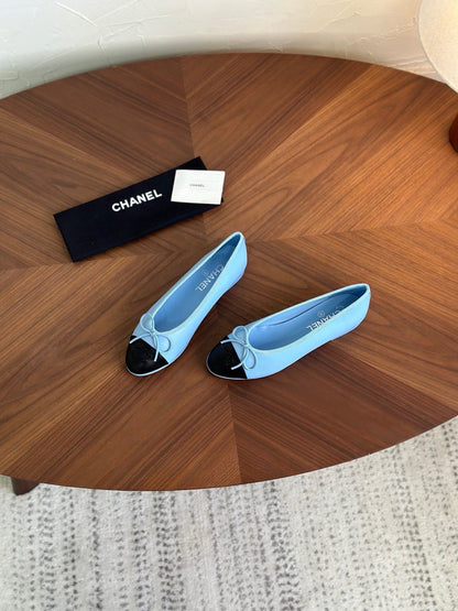 Chanel 2026 Ballet Flat Lambskin And Suede 907860