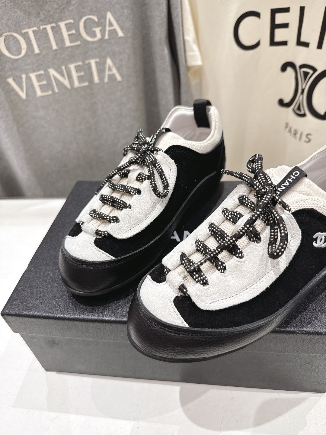 Chanel 2026 Sneaker Calfskin And Suede 896465