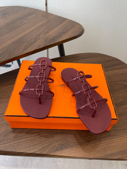 HM 26ss Pig Nose Sandals Rubber